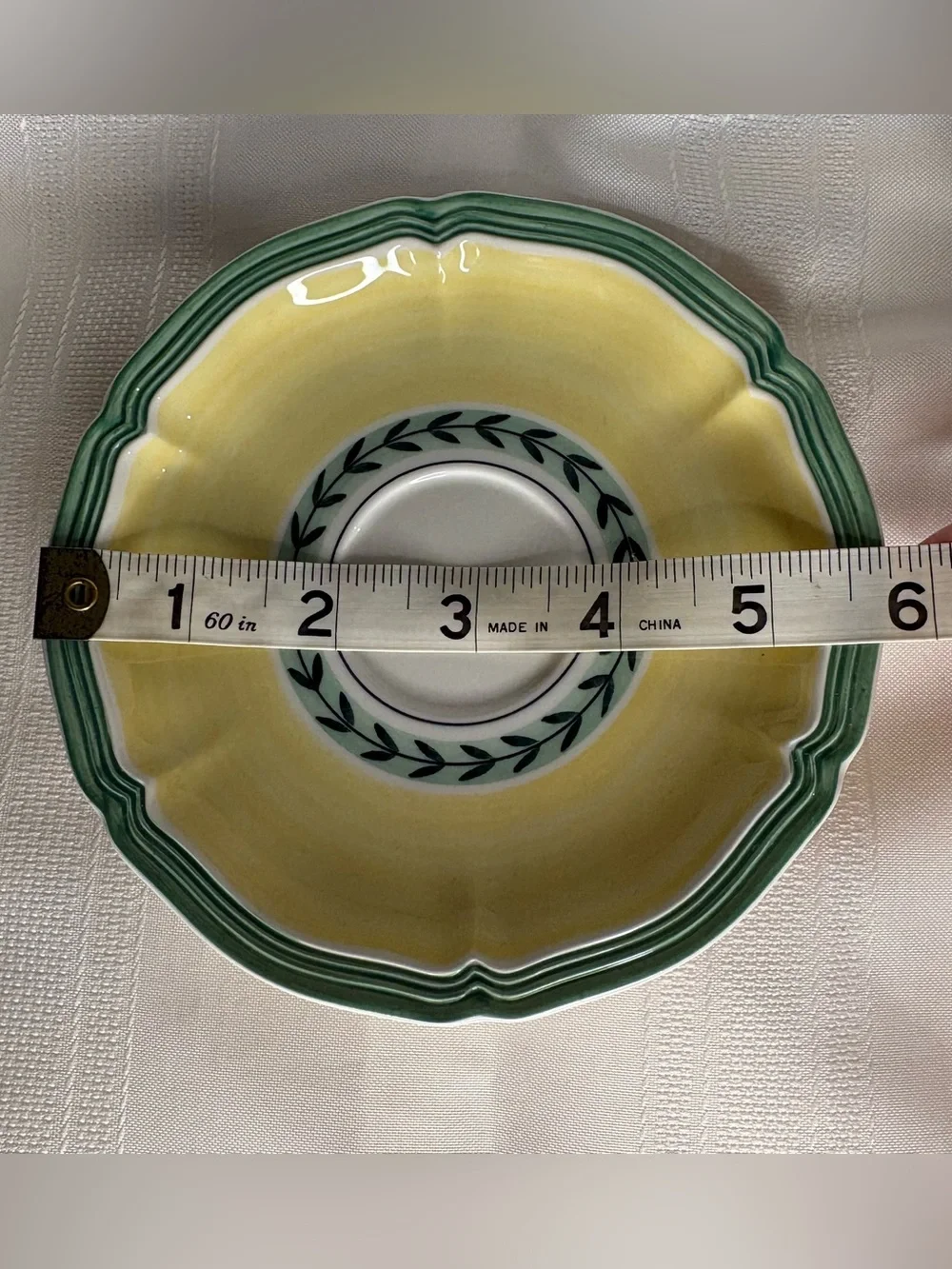 Villeroy & Boch French Garden Fleurence Teacup and Saucer Set of 4